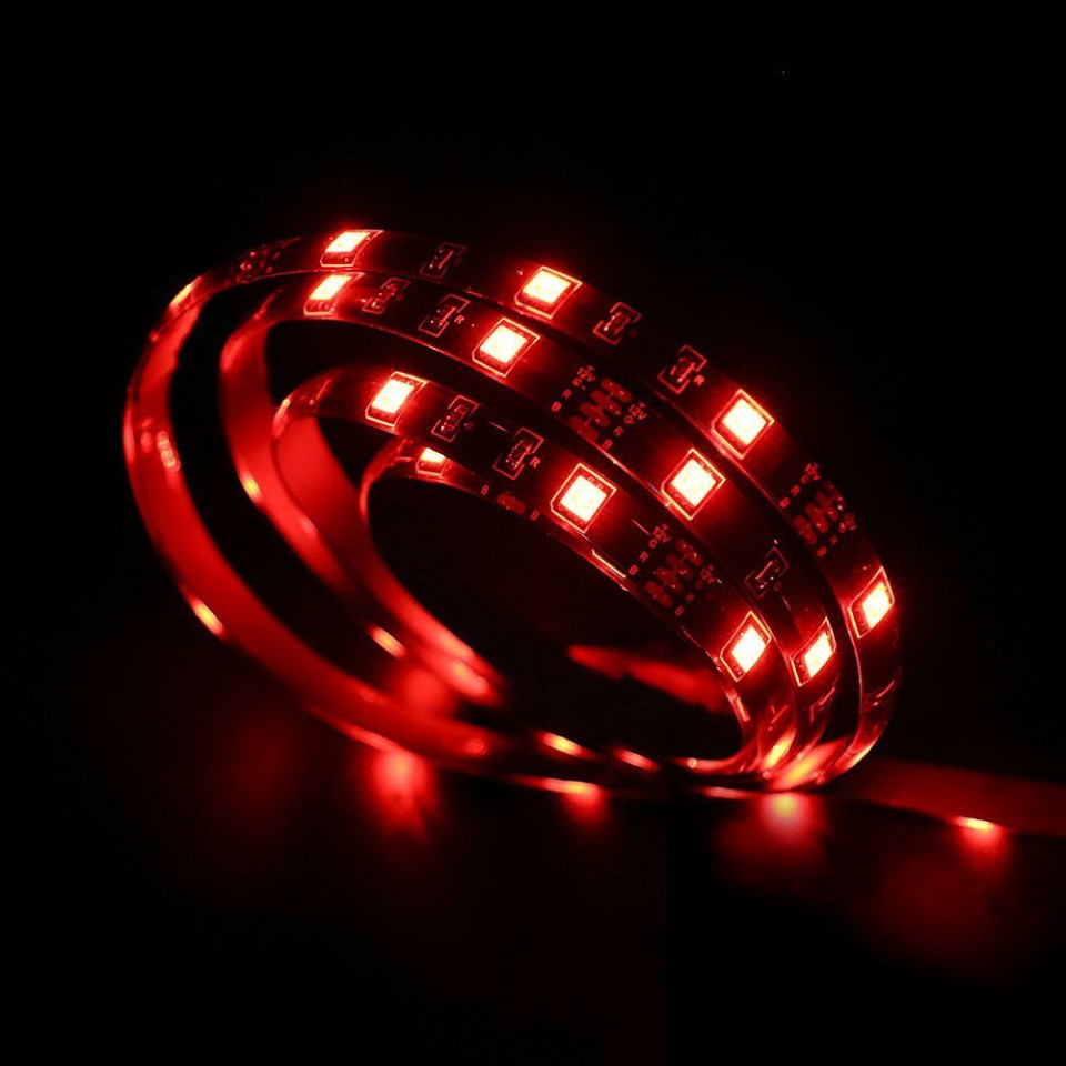 Sonoff Extensie banda LED RGB Sonoff L1, Wireless, 300 lm, IP65, 5m, compatibil Android/ iOS