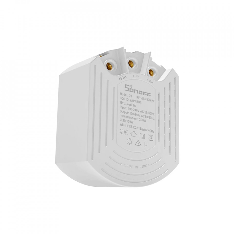 Sonoff senzor inteligent Sonoff intrerupator D1 WiFi