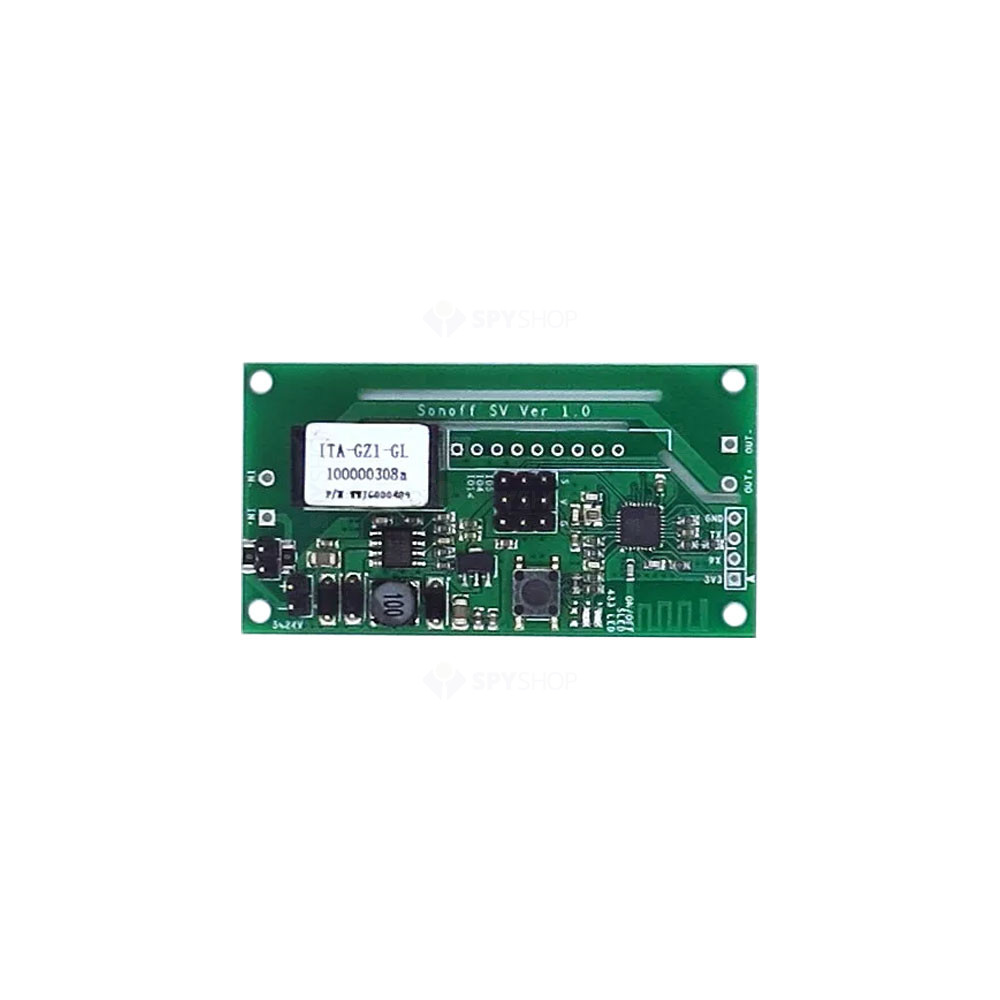 Sonoff SV - releu cu control Wi-Fi low voltage 5-24V